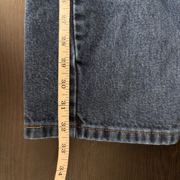 Wrangler Jeans Mens 34 X 32 Straight Leg Regular Fit Denim Cotton Cowboy Vintage - Picture 9 of 10